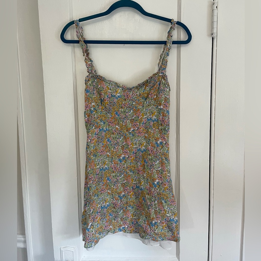 Multicolored floral Zara mini dress